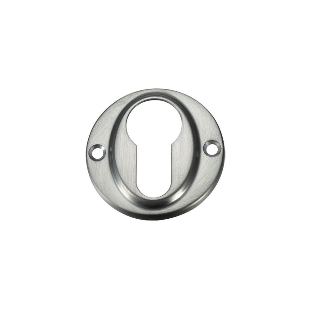High quality image of the Fulton & Bray - Euro Profile Escutcheon - Satin Nickel | Sku. fb51sn | available to order from Trade Door Handles.