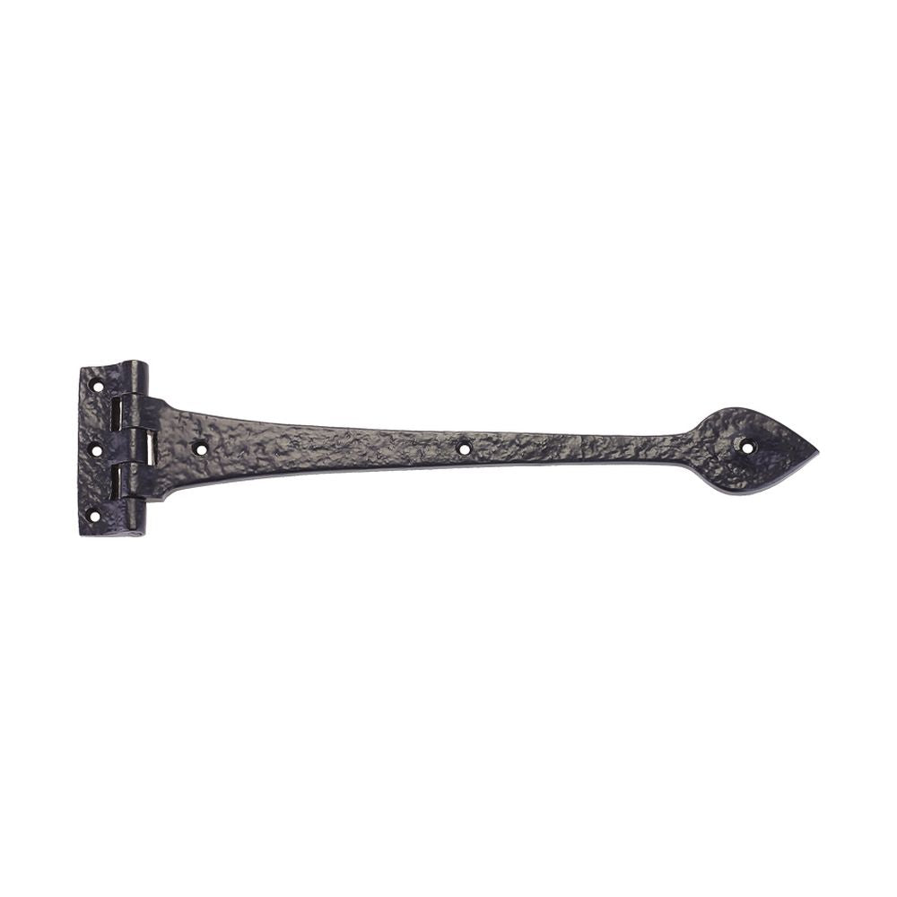 High quality image of the Foxcote Foundries - T Hinge - 15" - Pair - Antique Black | Sku. ff16 | available to order from Trade Door Handles.