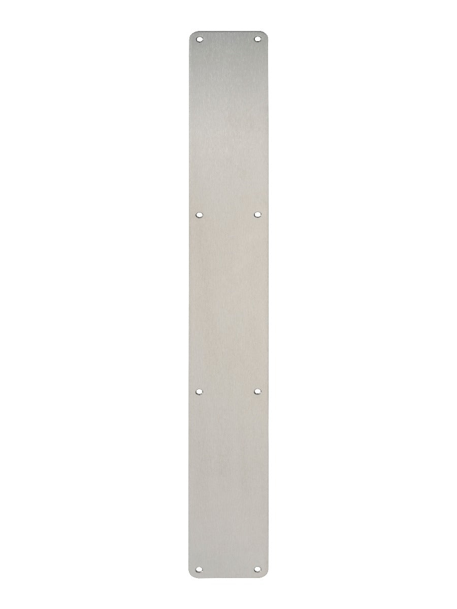 High quality image of Eurospec - Finger Plate Plain 650 x 75mm - SSS | Sku. fpp1650sss | Trade Door Handles.