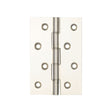 Frelan Hardware Hinges Polished Nickel / Washered Hinges / 4" x (102mm) Frelan - 102x67x2.5mm PN DPBW hinges