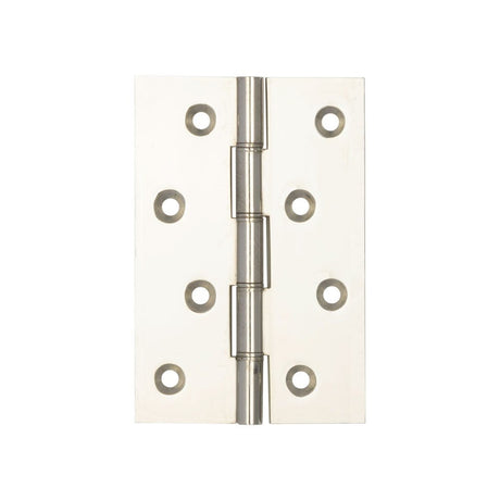 Frelan Hardware Hinges Polished Nickel / Washered Hinges / 4" x (102mm) Frelan - 102x67x2.5mm PN DPBW hinges