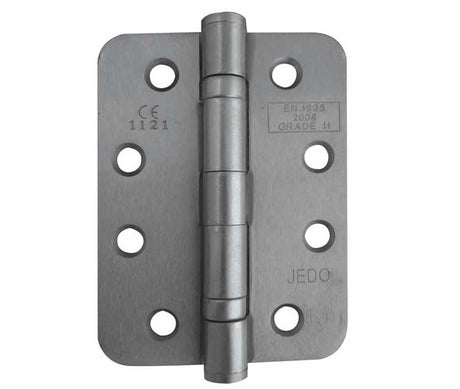 Frelan Hardware Hinges Satin Nickel / Ball Bearing Hinges / 4" x (102mm) Frelan - 102x76x2.7mm SN Grade 11 steel ball bearing hinge