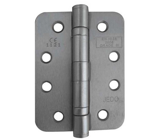 Frelan Hardware Hinges Satin Nickel / Ball Bearing Hinges / 4" x (102mm) Frelan - 102x76x2.7mm SN Grade 11 steel ball bearing hinge