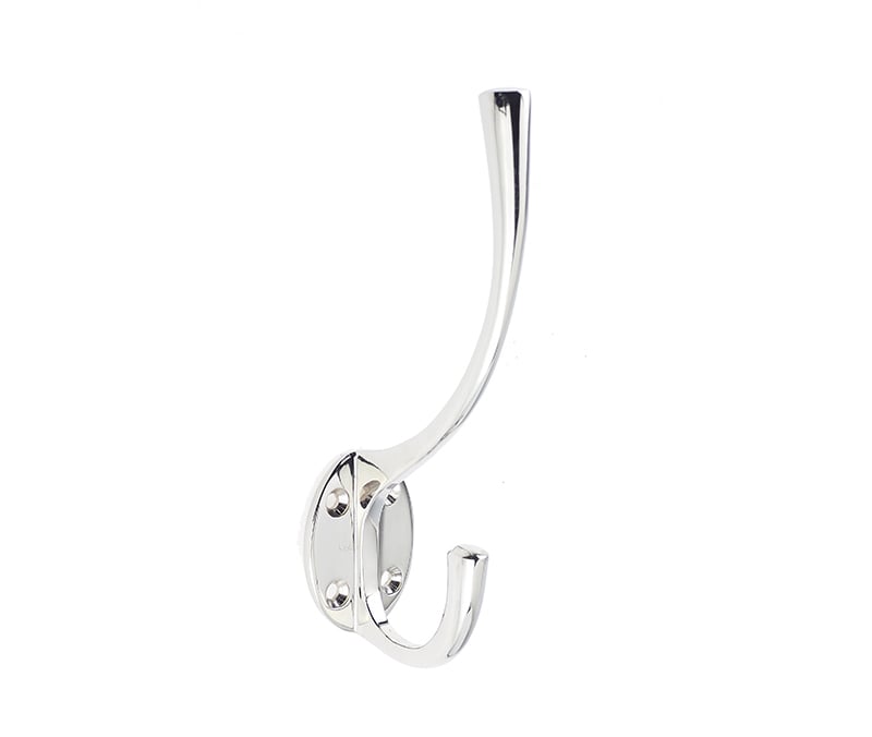 Frelan Hardware Accessories Polished Nickel / Hat & Coat Hooks Frelan - 142mm PN Hat & Coat hook