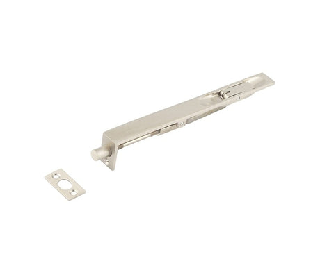 Frelan Hardware Accessories Satin Nickel / Flush Bolts / 200mm / 8" Frelan - 200x20mm SN Lever action flush bolt