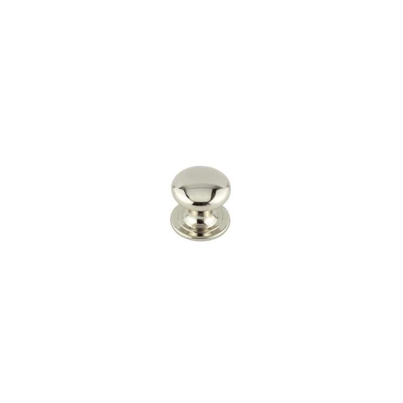 Frelan Hardware Cabinet Hardware Polished Nickel / Cabinet Knobs / 25mm Dia. Frelan - 25mm PN Cupboard knob