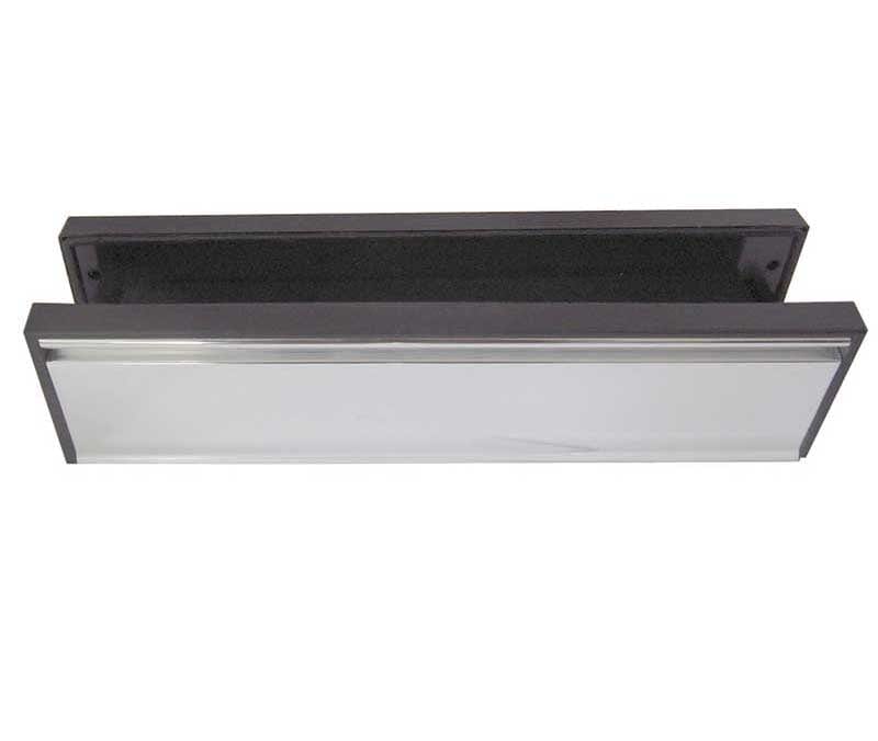 Frelan Hardware Door Furniture Silver / Sleeved Letterbox / 295 x 71mm Frelan - 295 x 71mm SILVER LETTERPLATE