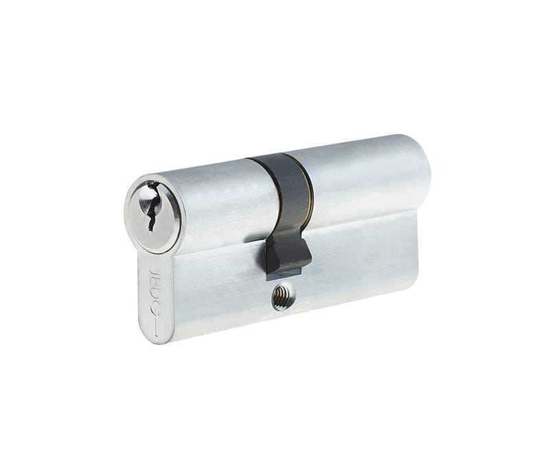 Frelan Hardware Locks & Latches Satin Chrome Frelan - 35x50mm SC Euro offset cyl