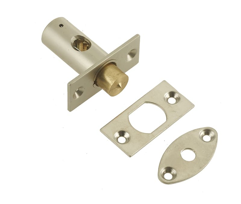 Frelan Hardware Locks & Latches Nickel Plated / Rack Bolt / 36mm Frelan - 36mm Mortice Rack Bolt - Nickel Plated