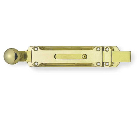 Frelan Hardware Accessories Polished Brass / Straight Surface Bolts / 400mm Frelan - 400MM PB Vertical bolt