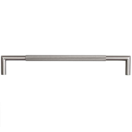 Frelan Hardware Door Furniture Gun Metal / Pull Handles (Bolt Through) Frelan - 425x20mm GM Mitred B/T Knurled Pull Handle 304g