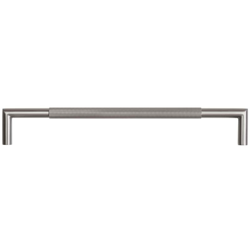 Frelan Hardware Door Furniture Gun Metal / Pull Handles (Bolt Through) Frelan - 425x20mm GM Mitred B/T Linear Knurled Pull Handle 304g