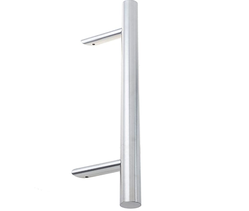 Frelan Hardware Door Furniture Satin Stainless Steel / Pull Handles (Bolt Through) Frelan - 600mm SSS B/T & B/T/B Cranked pull handle