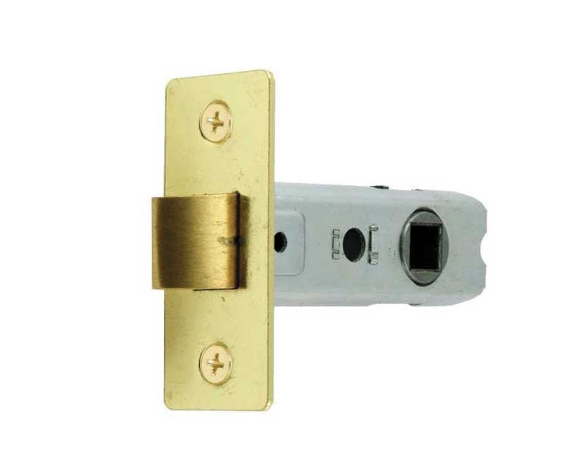 Frelan Hardware Locks & Latches Electro Brass Frelan - 75MM EB TUBULAR LATCH 38MM C/C