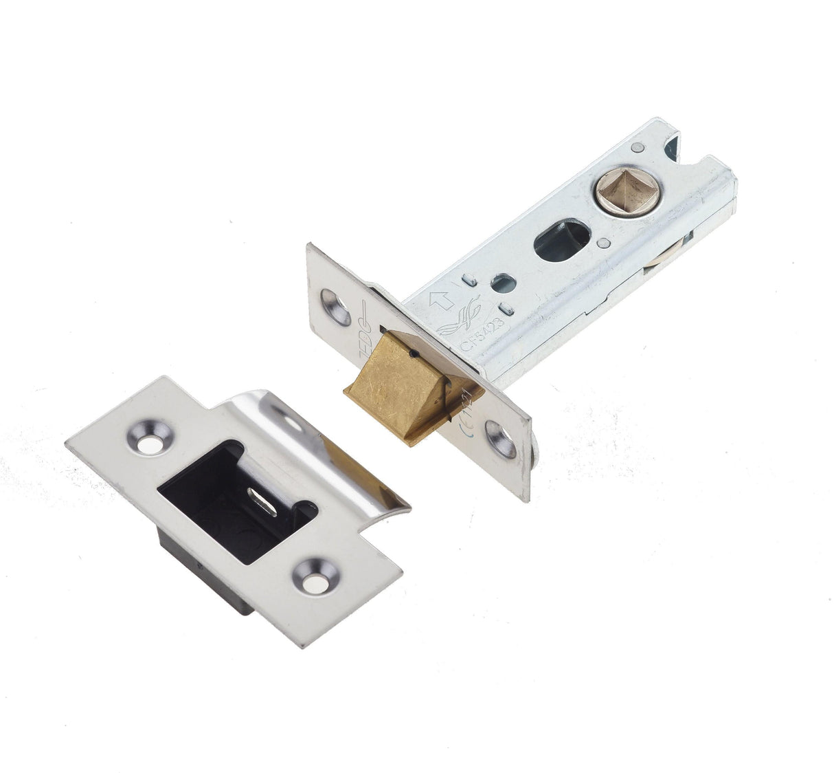 Frelan Hardware Locks & Latches Polished Stainless Steel Frelan - 76mm Heavy Duty Tubular Latch - Polished Stainless Steel