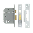 Frelan Hardware Locks & Latches Polished Chrome Frelan - 76mm PC 3 Lever sashlock
