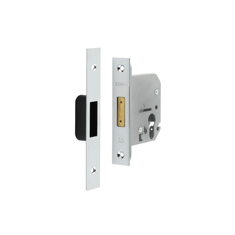 Frelan Hardware Locks & Latches Polished Chrome Frelan - 76mm PC Euro profile deadlock