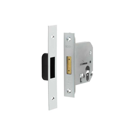 Frelan Hardware Locks & Latches Satin Chrome Frelan - 76mm SC Euro profile deadlock