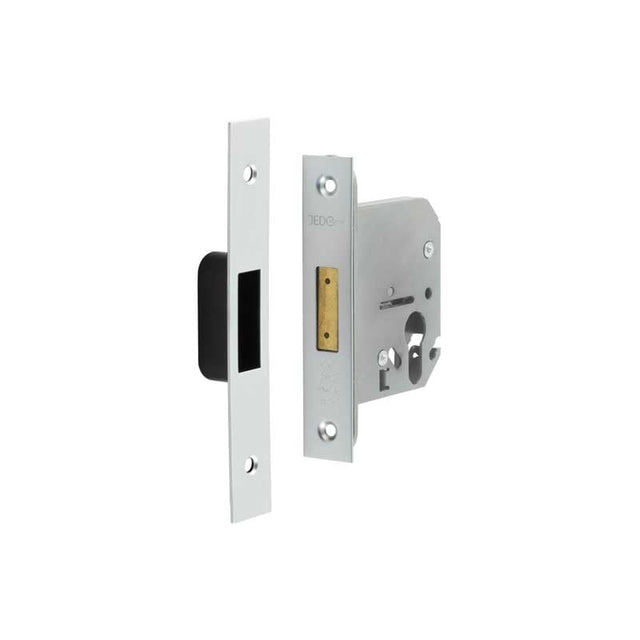 Frelan Hardware Locks & Latches Satin Chrome Frelan - 76mm SC Euro profile deadlock