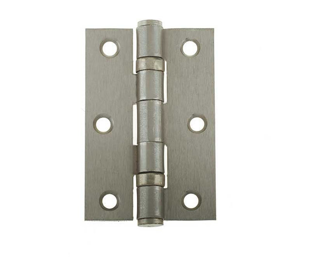 Frelan Hardware Hinges Satin Nickel / Ball Bearing Hinges / 3" (76mm) Frelan - 76x50mm Steel Ball Bearing Hinges Grade 7 - Satin Nickel