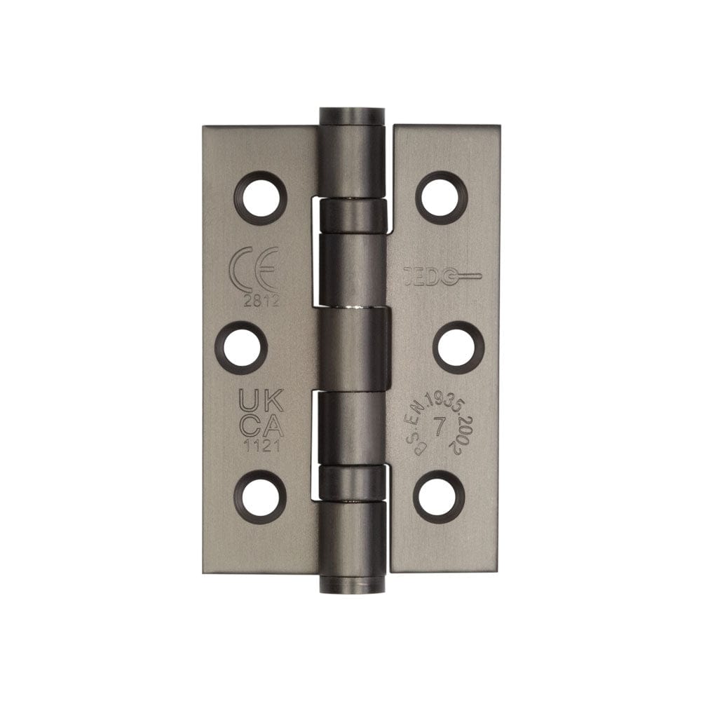 Frelan Hardware Hinges Dark Bronze / Ball Bearing Hinges / 3" (76mm) Frelan - 76x50x2mm DB G7 B/B Hinge