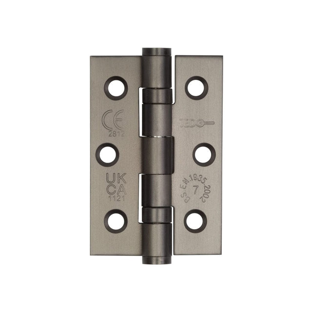Frelan Hardware Hinges Dark Bronze / Ball Bearing Hinges / 3" (76mm) Frelan - 76x50x2mm DB G7 B/B Hinge