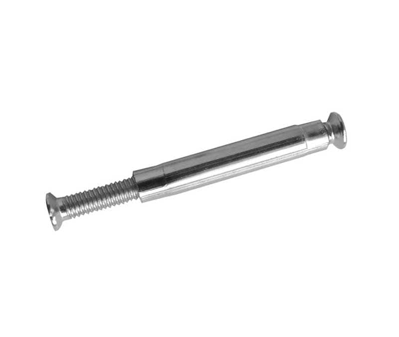 Frelan Hardware Door Furniture Zinc Plated / Round Rose Frelan - B/B Fixings for Lever on Rose