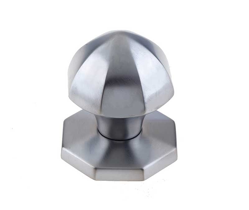 Frelan Hardware Door Furniture Satin Chrome Frelan - Bayswater Centre Door Knob - Satin Chrome