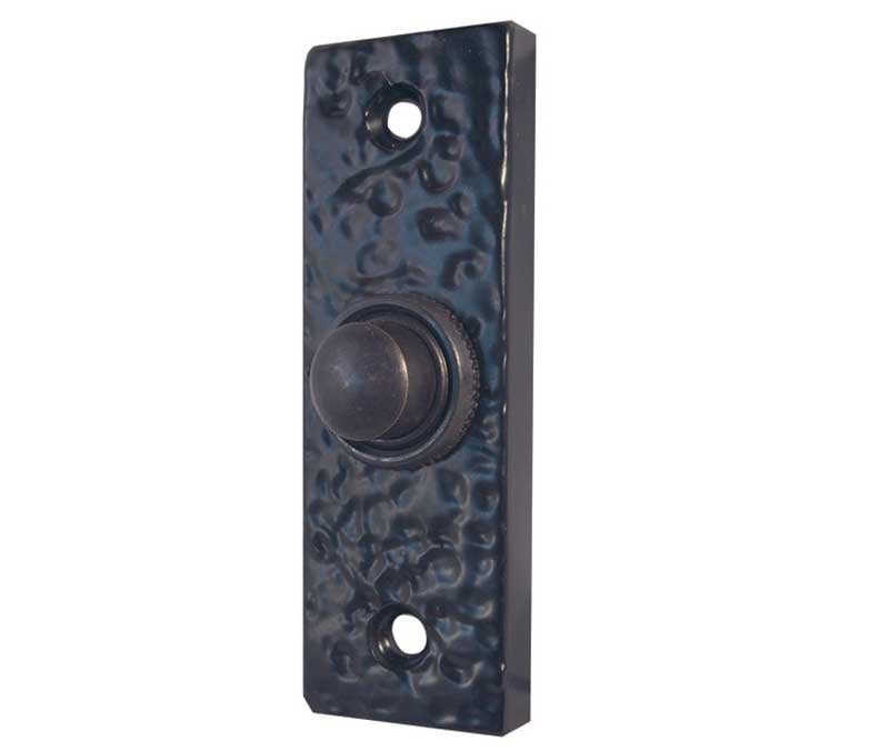 Frelan Hardware Door Furniture Antique Black / Rectangular Bell Push Frelan - Bell Push - Antique Black