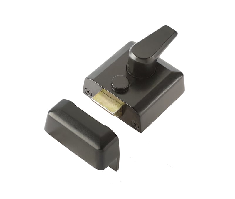 Frelan Hardware Locks & Latches Black Frelan - Black Narrow nightlatch