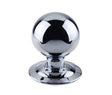 Frelan Hardware Door Furniture Polished Chrome Frelan - Bromley Centre Door Knob - Polished Chrome