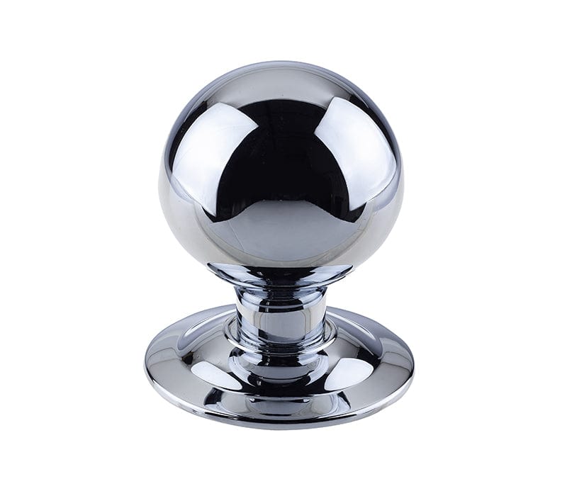 Frelan Hardware Door Furniture Polished Chrome Frelan - Bromley Centre Door Knob - Polished Chrome