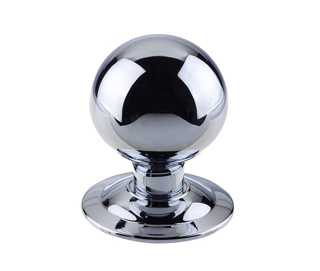 Frelan Hardware Door Furniture Polished Chrome Frelan - Bromley Centre Door Knob - Polished Chrome