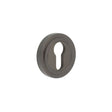 Frelan Hardware Door Furniture Dark Bronze / Euro Profile Escutcheons Frelan - Burlington Euro Profile Escutcheons Stepped Rose Dark Bronze