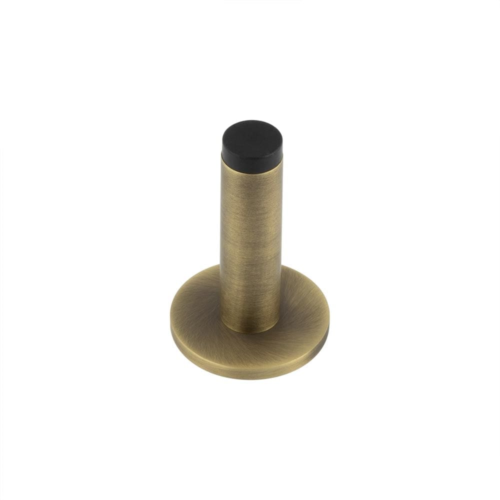 Frelan Hardware Door Furniture Antique Brass Frelan - Burlington Plain Wall Mounted Door Stops Plain Rose Antique Brass
