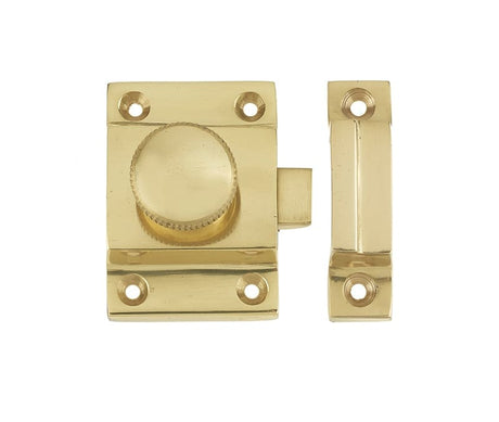 Frelan Hardware Cabinet Hardware Polished Brass / Cabinet Turn Catch Frelan - Cabinet Catch - Polished Brass