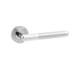 Frelan Hardware Door Furniture Satin Stainless/Polished Stainless / Round Rose Frelan - Cambrio Lever on Round Rose - Grade 304 Satin Stainless Steel/Polished