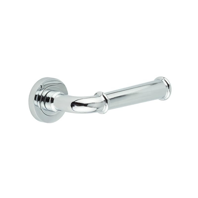 Frelan Hardware Door Furniture Polished Chrome / Round Rose Frelan - Classic Lever on Round Rose - Polished Chrome