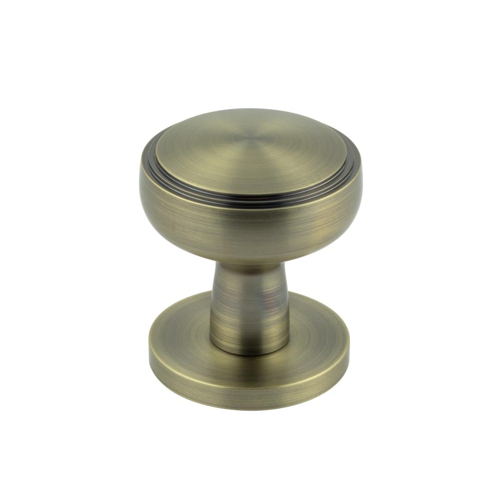 Frelan Hardware Door Furniture Antique Brass / Mortice Knobs Frelan - Classic Mortice Door Knobs - Antique Brass