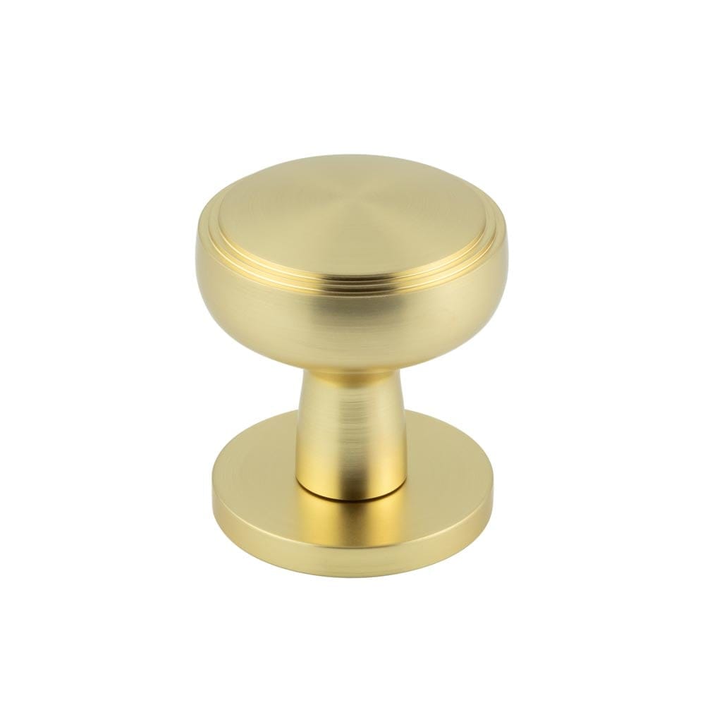 Frelan Hardware Door Furniture Satin Brass / Mortice Knobs Frelan - Classic Mortice Door Knobs - Satin Brass