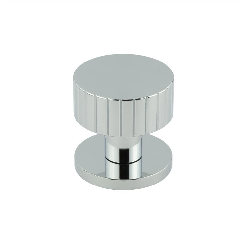 Frelan Hardware Door Furniture Polished Chrome / Mortice Knobs Frelan - Cog Mortice Door Knobs - Polished Chrome
