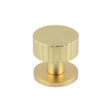 Frelan Hardware Door Furniture Satin Brass / Mortice Knobs Frelan - Cog Mortice Door Knobs - Satin Brass