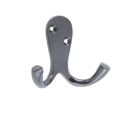 Frelan Hardware Accessories Dark Bronze / Double Coat Hooks Frelan - Double Robe Hook - Dark Bronze