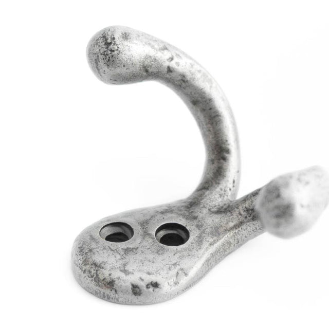 Frelan Hardware Accessories Pewter / Double Coat Hooks Frelan - Double Robe Hook - Pewter