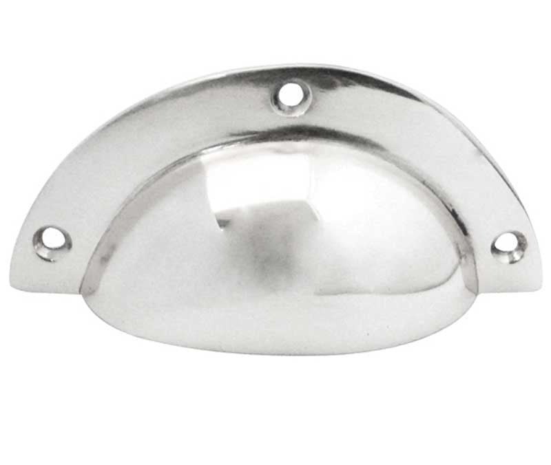 Frelan Hardware Cabinet Hardware Polished Chrome / Cabinet Cup Pulls Frelan - Drawer Pull - Polished Chrome