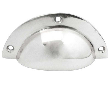 Frelan Hardware Cabinet Hardware Polished Chrome / Cabinet Cup Pulls Frelan - Drawer Pull - Polished Chrome