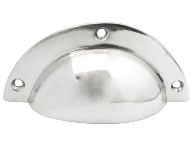 Frelan Hardware Cabinet Hardware Polished Chrome / Cabinet Cup Pulls Frelan - Drawer Pull - Polished Chrome