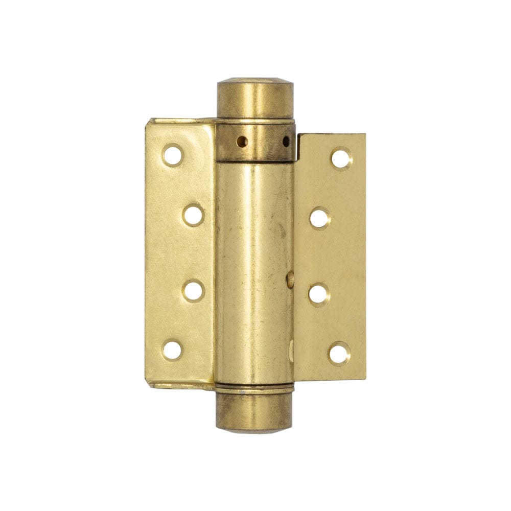 Frelan Hardware Hinges Electro Brass / Single Action Spring Hinges / 3" (76mm) Frelan - EB 75mm S/A Spring Hinge