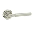 Frelan Hardware Door Furniture Satin Nickel / Round Rose Frelan - Elise Levers on Round Rose - Satin Nickel