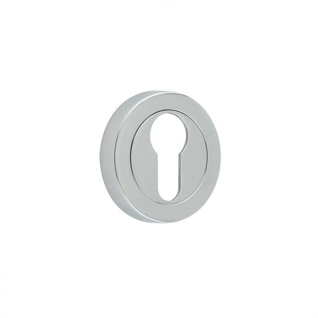 Frelan Hardware Door Furniture Polished Chrome / Euro Profile Escutcheons Frelan - Euro Profile Escutcheons - Polished Chrome